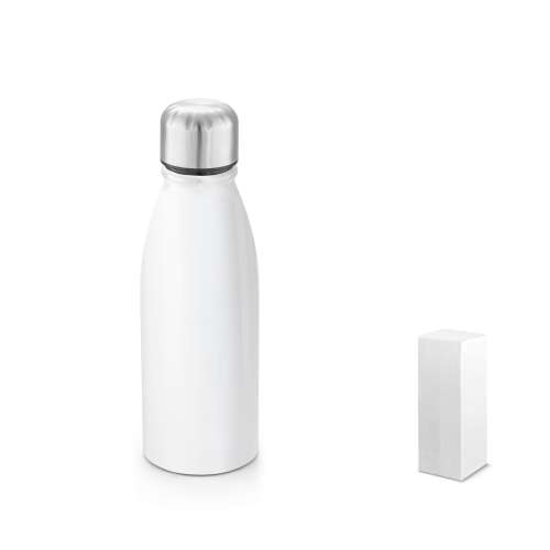 Przejdź do produktu BILLY. Aluminiowa butelka i zakrętka ze stali nierdzewnej z sublimacją 500 ml 94957