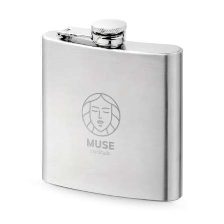 Butelki reklamowe kieszonkowe 180 ml MUSE 94684