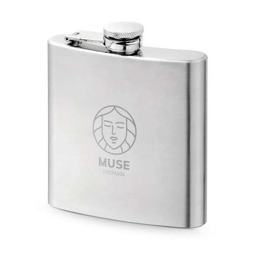 Przejdź do produktu MUSE. Kieszonkowa butelka ze stali nierdzewnej 180 ml 94684