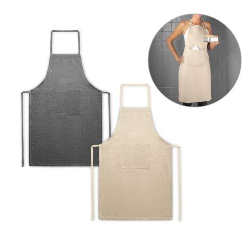 Przejdź do produktu ZIMBRO. Fartuch zawierający bawełnę pochodzącą z recyklingu (140 g/m²) 99812