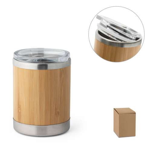 Przejdź do produktu LYCKA. Kubek z bambusa i stali nierdzewnej 350 ml 94761