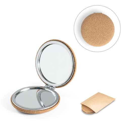 Przejdź do produktu TILBURY. Podwójne korkowe lusterko do torebki 94898