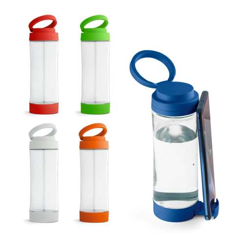 Przejdź do produktu QUINTANA. Szklana butelka sportowa z zakrętką PP 390 ml 94783