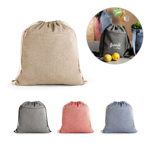 Przejdź do produktu CHANCERY. Torba z recyklingowanej bawełny (70%), poliestru (30% rPET) (140 g/m²) 92928