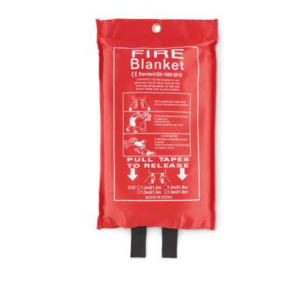 Koce gaśnicze reklamowe w etui z PVC VATRA MO6386-05
