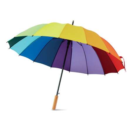 Tęczowe parasole reklamowe 27 cali BOWBRELLA MO6540-99