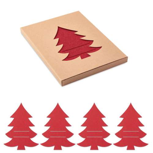 Przejdź do produktu Uchwyty na sztućce, filc RPET TREESGUARD CX1479-05