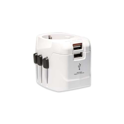 Przejdź do produktu 2x USB. 3-gniazda hub PRO LIGHT USB MO9322-06