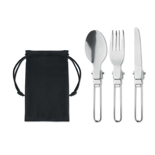 Przejdź do produktu Zestaw sztućców kempingowych STAPI SET MO6359-03