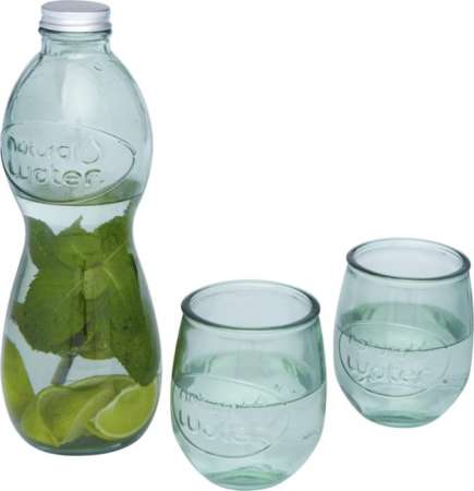 3-częściowe Zestawy reklamowe szkieł z recyclingu Brisa 11313201