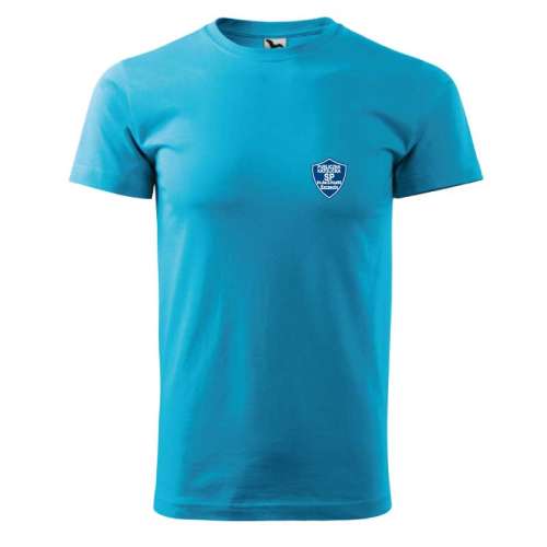 Przejdź do produktu Męska koszulka krótki rękaw Adler Basic 129 turkus XL