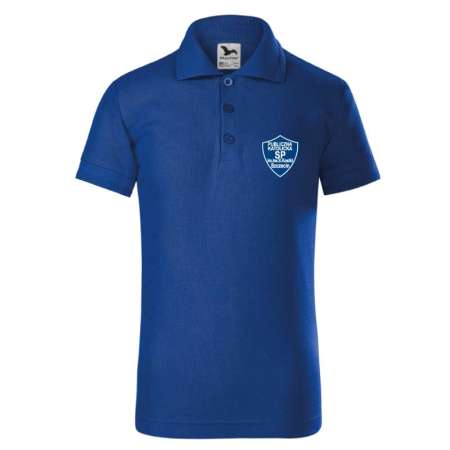 Dziecięce koszulki polo Adler Polo Pique 222 chabrowy 110 cm