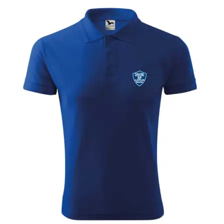 Męska koszulka polo Adler Pique Polo 203 chabrowy XXL