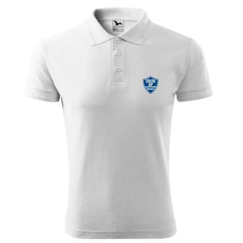Przejdź do produktu Męska koszulka polo Adler Pique Polo 203 biały M