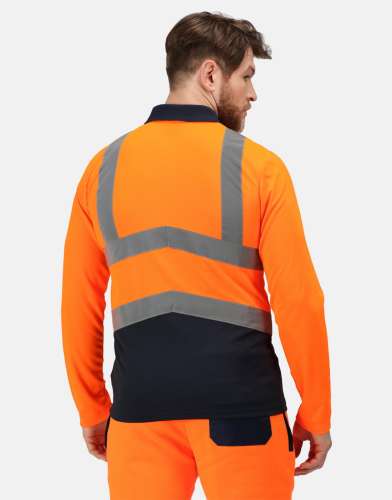 Przejdź do produktu Polo z długimi rękawami Pro Hi Vis 502.17