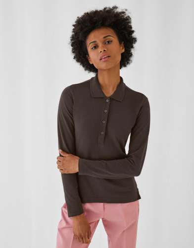 Przejdź do produktu Polo damskie Safran Pure LSL/women 520.42