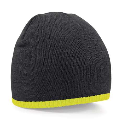Przejdź do produktu Czapka dwukolorowa Beanie 307.69