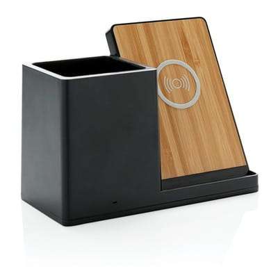 Przejdź do produktu Ładowarka bezprzewodowa 10W, organizer na biurko Ontario P308.401