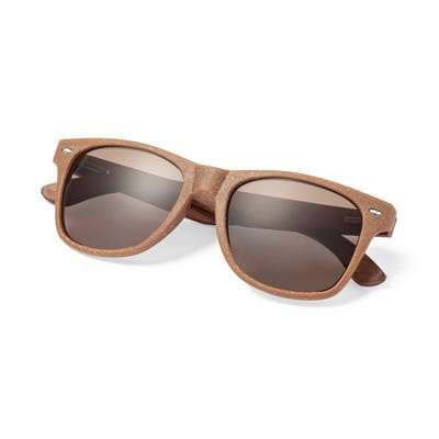 Przejdź do produktu Okulary przeciwsłoneczne z łusek kawowych V1029-16