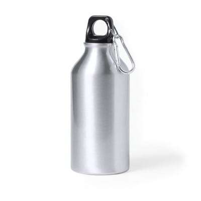 Przejdź do produktu Butelki sportowe 400 ml z aluminium z recyklingu, karabińczyk V1065-32