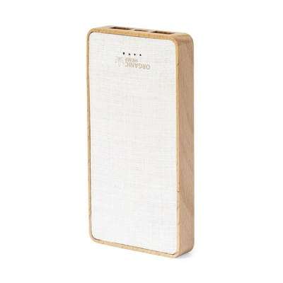 Przejdź do produktu Bezprzewodowe Power bankii 8000 mAh z konopi, Ładowarki bezprzewodowe 10W V1129-00