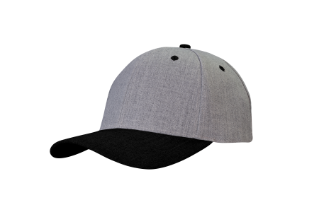 Reklamowa czapka z daszkiem z nadrukiem marle greyblack 4000.png