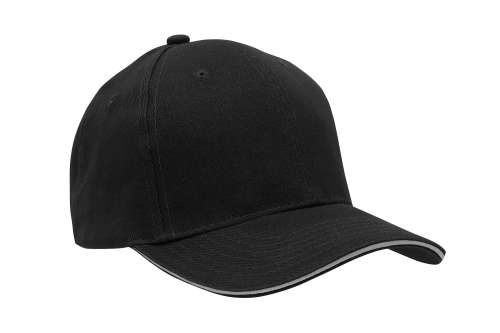 Przejdź do produktu Czapka z daszkiem czarna-szara 4210