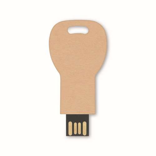 Przejdź do produktu Pendrive USB w kształcie klucza z papieru - MO1121i - produkcja na życzenie