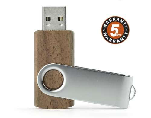 Przejdź do produktu Pamięć USB TWISTER WALNUT 8 GB 44014