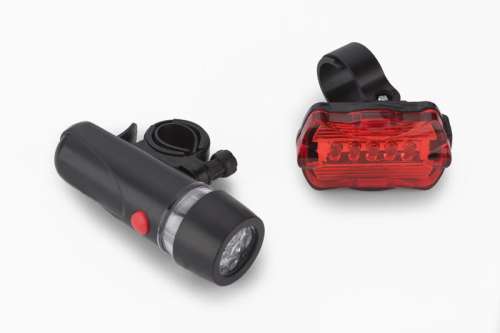 Przejdź do produktu Zestaw lampek rowerowych AZER 29157-02