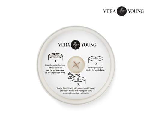 Przejdź do produktu Świeca sojowa 220g - Library - VERA YOUNG 12103-01