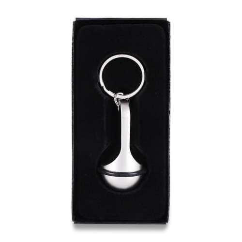 Przejdź do produktu Brelok metalowy Old School, srebrny R73312
