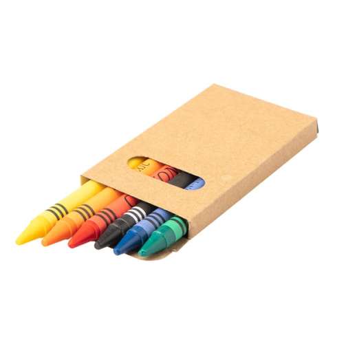 Przejdź do produktu Zestaw kredek woskowych 8 cm, ecru R73769.10