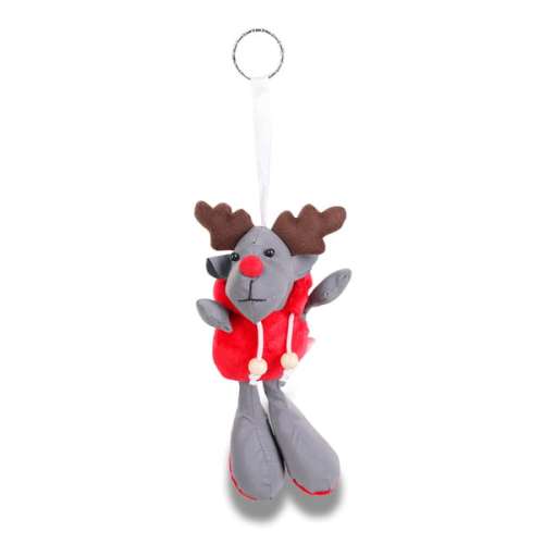 Przejdź do produktu Brelok Reindeer, szary/czerwony R73839