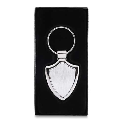 Przejdź do produktu Brelok metalowy Emblem, srebrny R73231