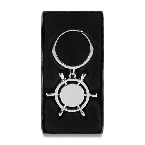 Przejdź do produktu Brelok metalowy Steering Wheel, srebrny R73213