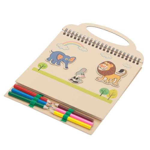 Przejdź do produktu Zestaw do rysowania Lovely Animals, beżowy R73783