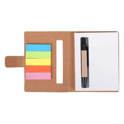 Przejdź do produktu Notes 80x110/100k gładki Mini z długopisem, beżowy R73667.13
