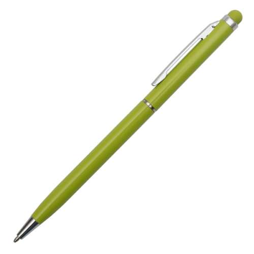 Przejdź do produktu Długopis aluminiowy Touch Tip, jasny zielony R73408.55