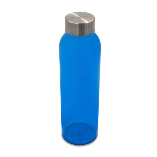 Przejdź do produktu Kolorowa, szklana butelka Aqua Kuba 500 ml, niebieski R08176.04