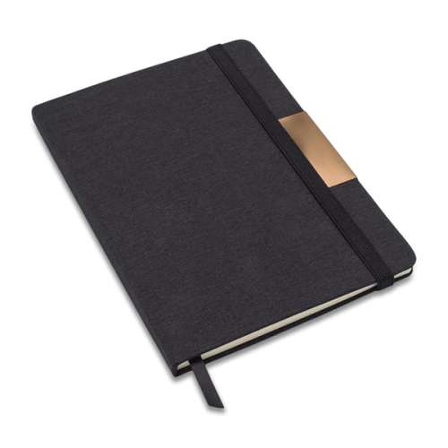 Przejdź do produktu Notes A5, w oprawie z materiału RPET, Westminster, czarny R64023.02