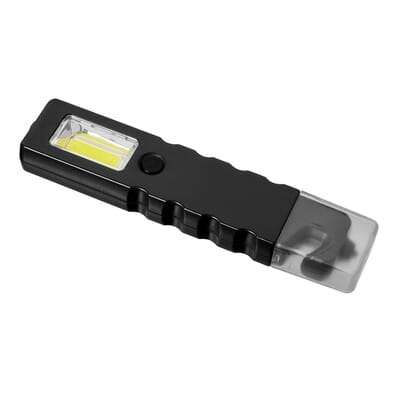 Przejdź do produktu Latarka bezpieczeństwa 4 LED COB, przecinak do pasów, młotek bezpieczeństwa V9732-03