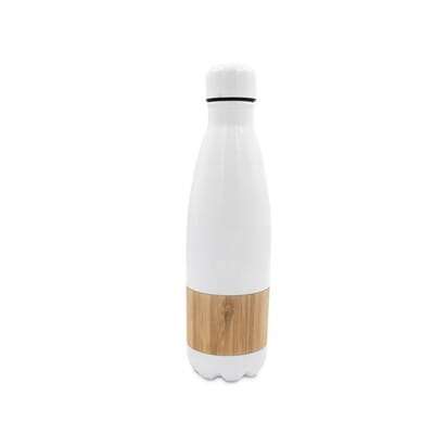 Przejdź do produktu Butelka termiczna 500 ml z bambusowym elementem | Blake V4855-02