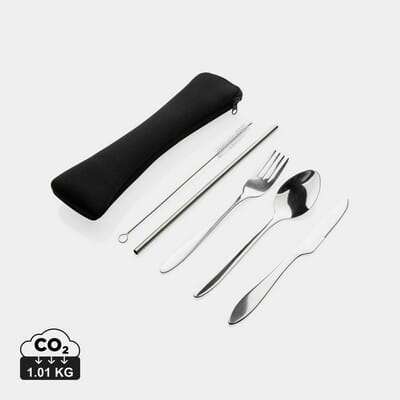 Przejdź do produktu Stalowe sztućce, zestaw 4 el. P269.632