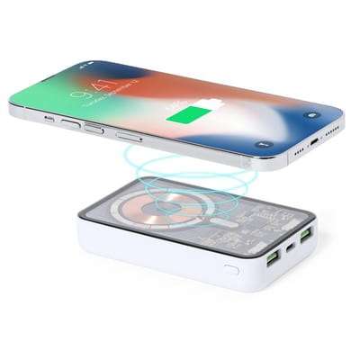 Przejdź do produktu Magnetyczny bezprzewodowy power bank 5000 mAh, ładowarka bezprzewodowa 15W V1335-02