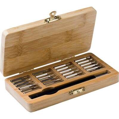 Przejdź do produktu Śrubokręt, 24 końcówki V1526-16