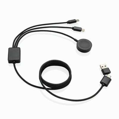 Przejdź do produktu Kabel do ładowania 6 w 1 Terra, bezprzewodowa ładowarka do zegarka P302.5902