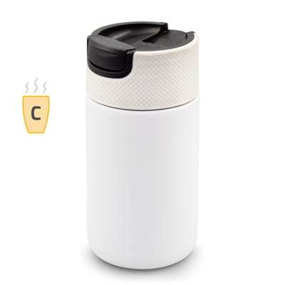 Przejdź do produktu Kubek termiczny 400 ml Air Gifts z ceramiką | Nabila VA050-02