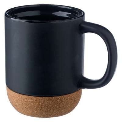 Przejdź do produktu Kubek ceramiczny 300 ml z korkowym elementem V6985-03
