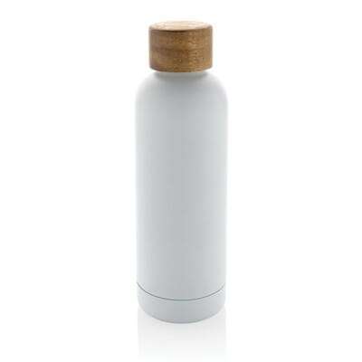 Przejdź do produktu Butelka termiczna 500 ml Wood, stal nierdzewna z recyklingu P435.533